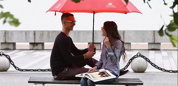  Casual Teen Sex - Casual teen Ariana Shaine fuck on rainy day
